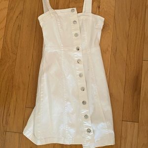 Forever 21 button up denim dress size small